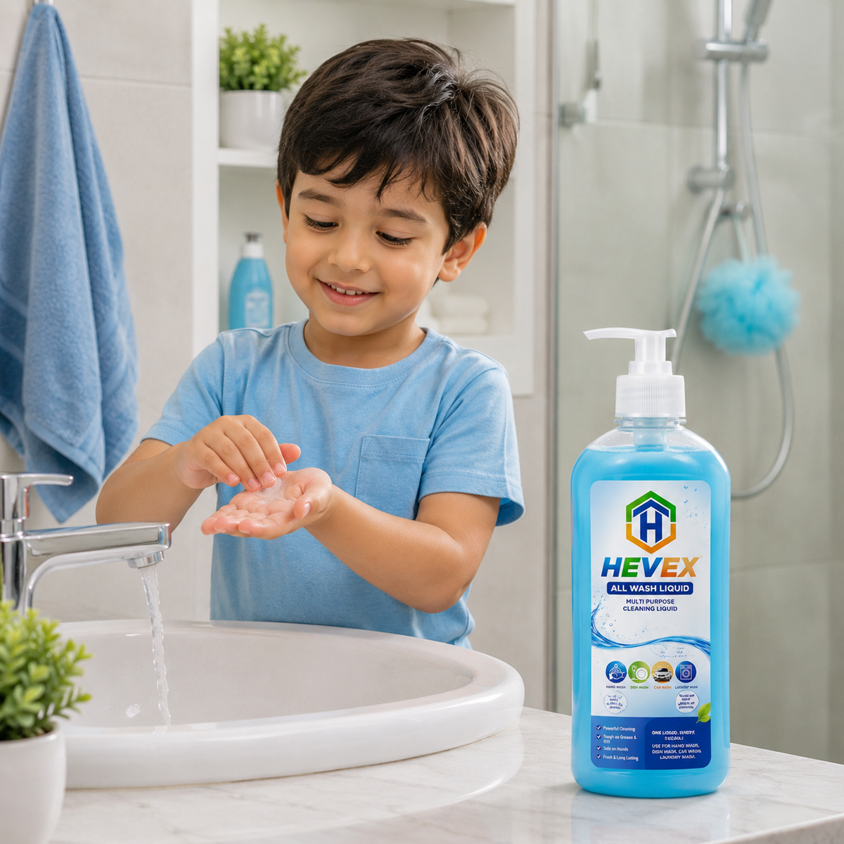 Hevex All Wash Agent liquid Detergent