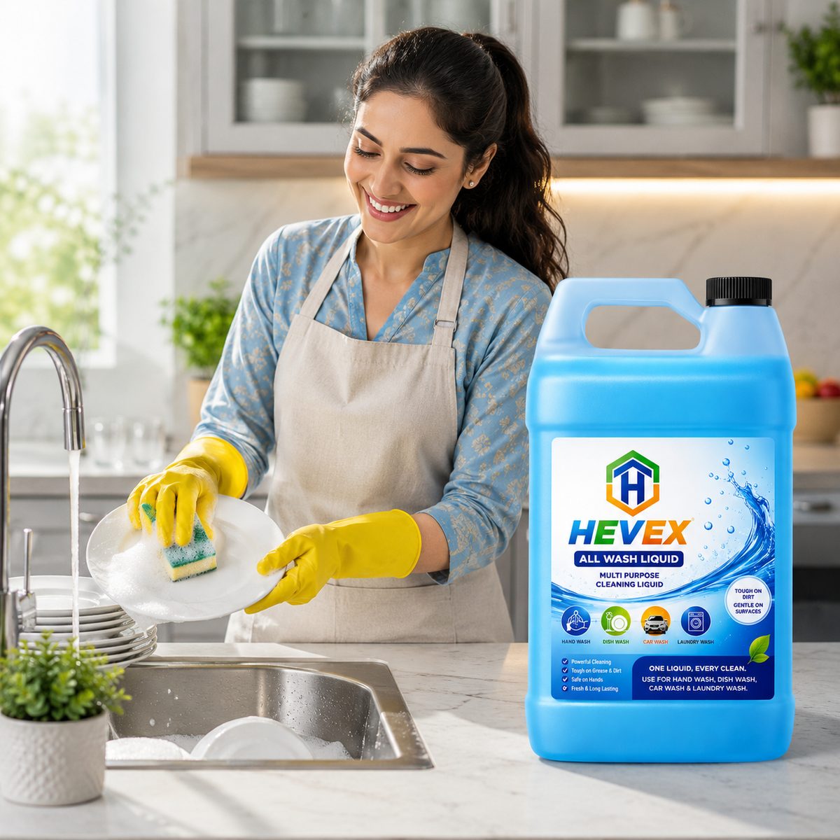 Hevex All Wash Agent liquid Detergent